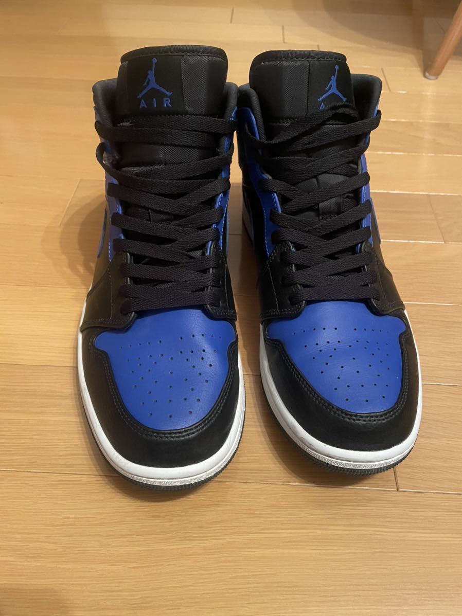 0 Air Jordan MID Nike 28.5cm Mid AIR エアジョーダン1 Royal 黒 SE ⁄