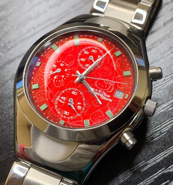 極美品！ハローキティ クロノグラフ シチズン 2000年限定 レア 腕時計 