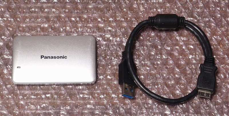Panasonic RP-SUD256P3 ポータブルSSD 256GB