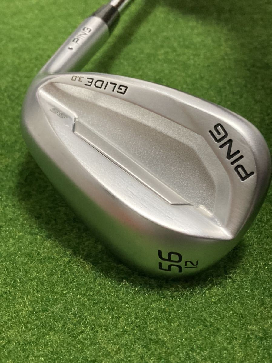 ◇ 良品 PING ピン GLIDE 3.0 グライド 56 12 SS 黒ドット
