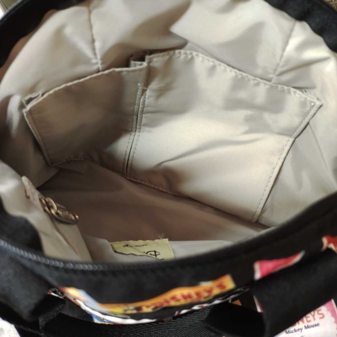 未使用 レスポートサック ディズニー ポスターズ ポーチ セール ディズニー