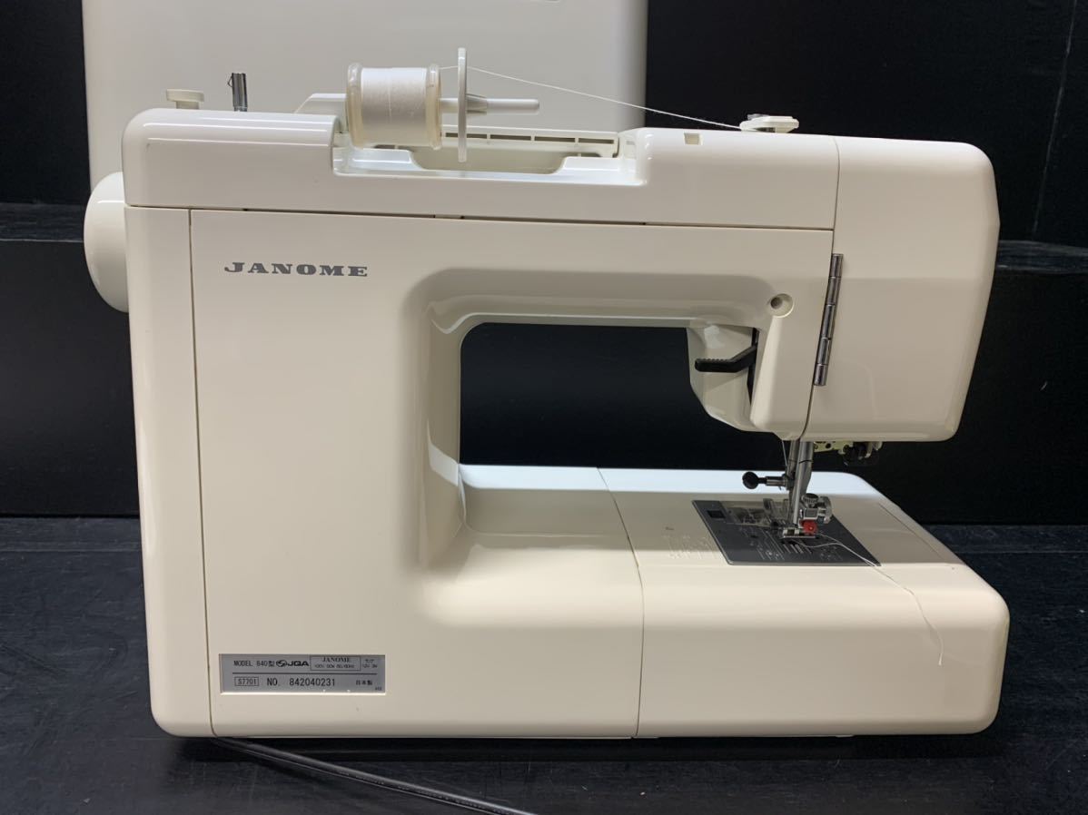 コンピューターミシン/ミシン/JANOME/ジャノメ S7701 MODEL840型 