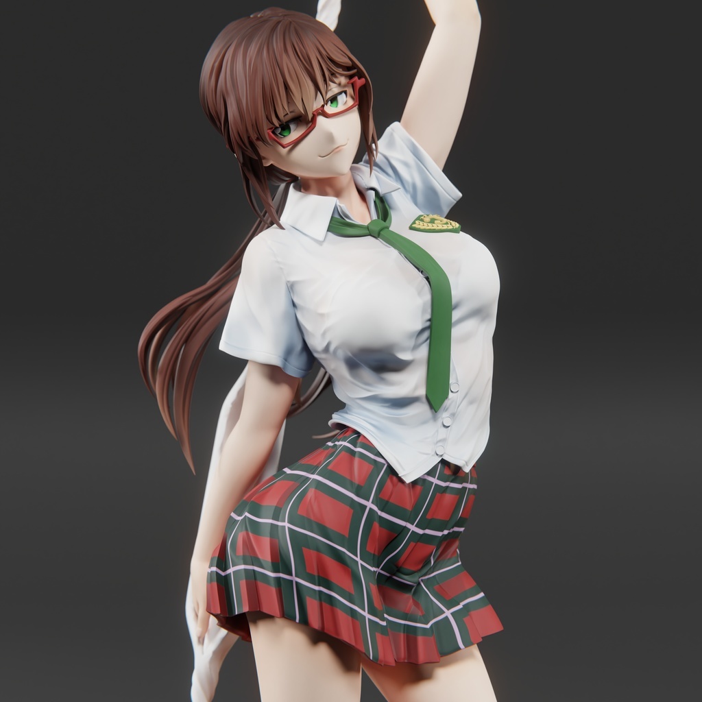 ヴィレの槍と真希波 マリ イラストリアス 干潟為四 ひがたなるよ