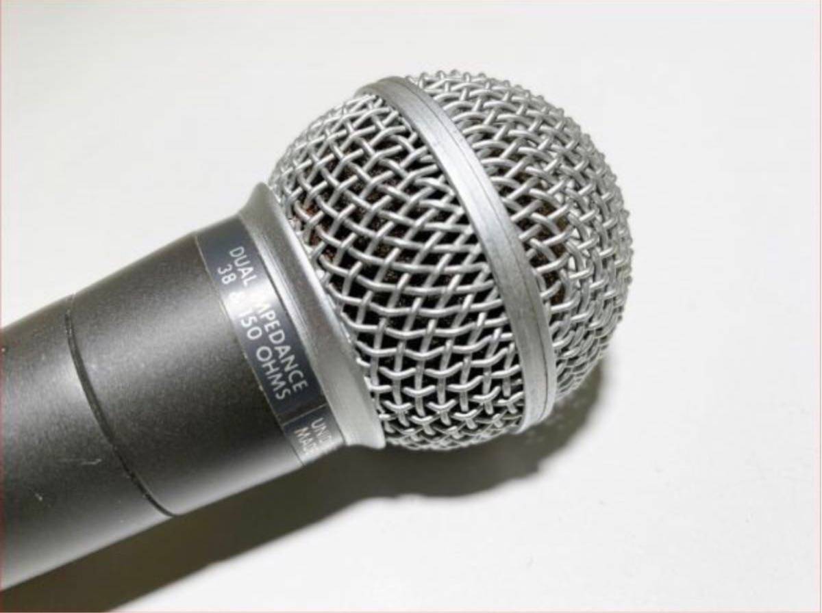 美品！】SHURE シュアー SM58 ゴッパー ダイナミックマイク ケース付き 