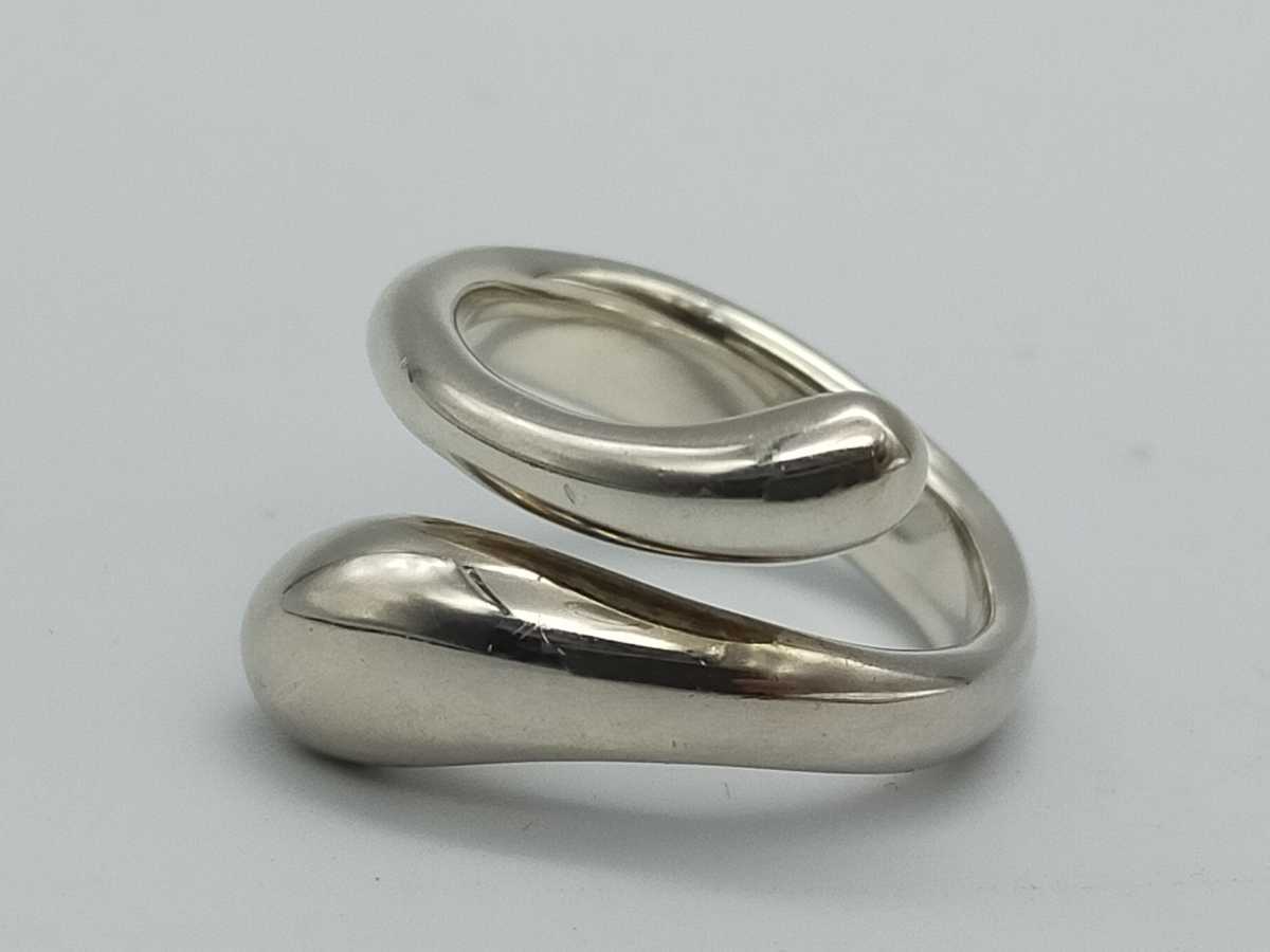 状態良好【リング】ティファニー　Tiffany&Co. 925 12.5号　指輪　シルバー