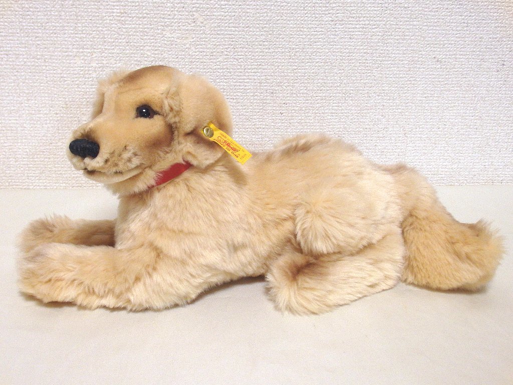 steiffシュタイフ/ ビンテージ・ゴールデンレトリバーのヘクター /30cm