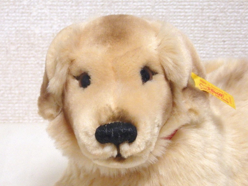 steiffシュタイフ/ ビンテージ・ゴールデンレトリバーのヘクター /30cm