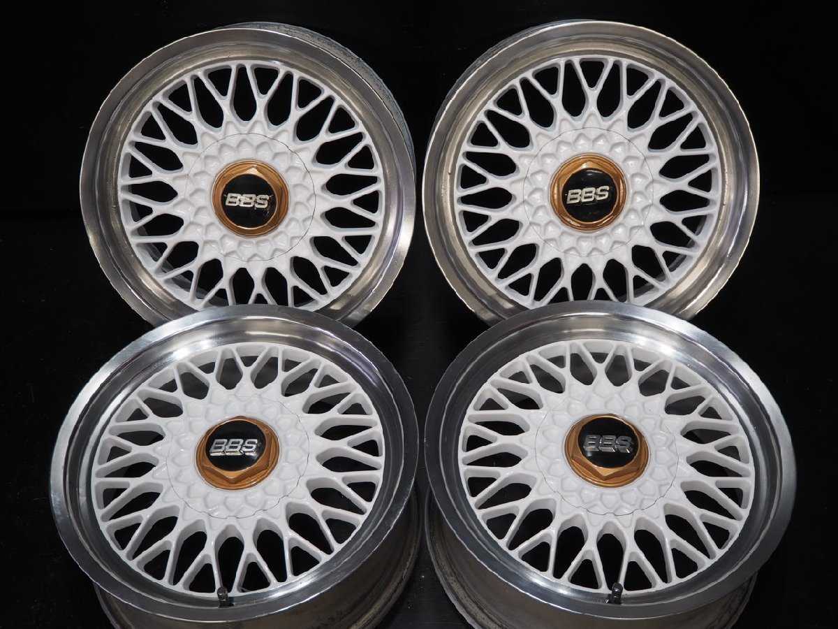 BBS 自家塗装品【 16×6.5J +38 100 4H 4本 】BBS GERMANY RG041 