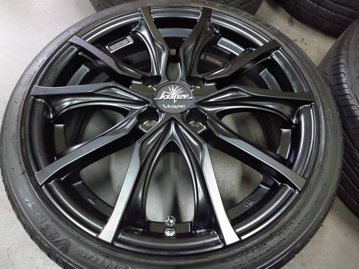 クレンツェ kranze ヴェラーエVERAE 16×6J+40 4本タイヤ付｜車・バイク 