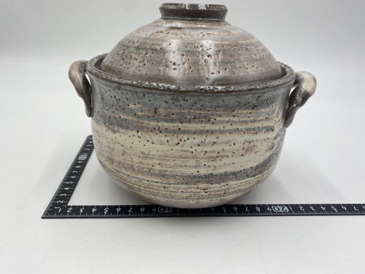 たち吉 にちにちご飯鍋揃 茶碗2つ＆しゃもじ付 炊飯 土鍋