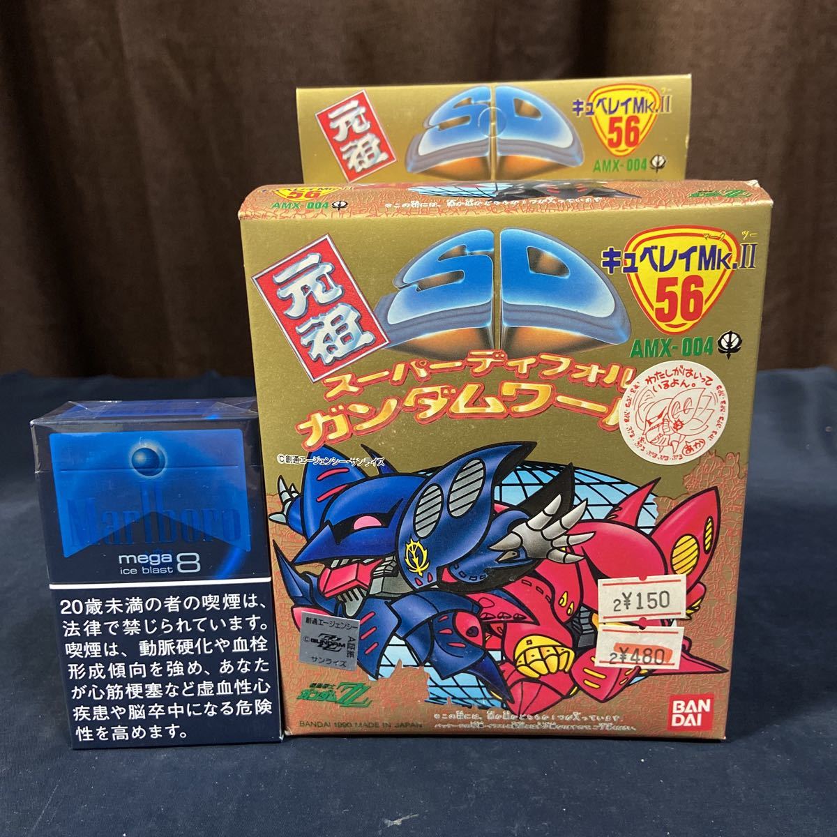 ☆当時物☆元祖SDガンダムワールド☆キュベレイ Mk-Ⅱ☆56 AMX-004 