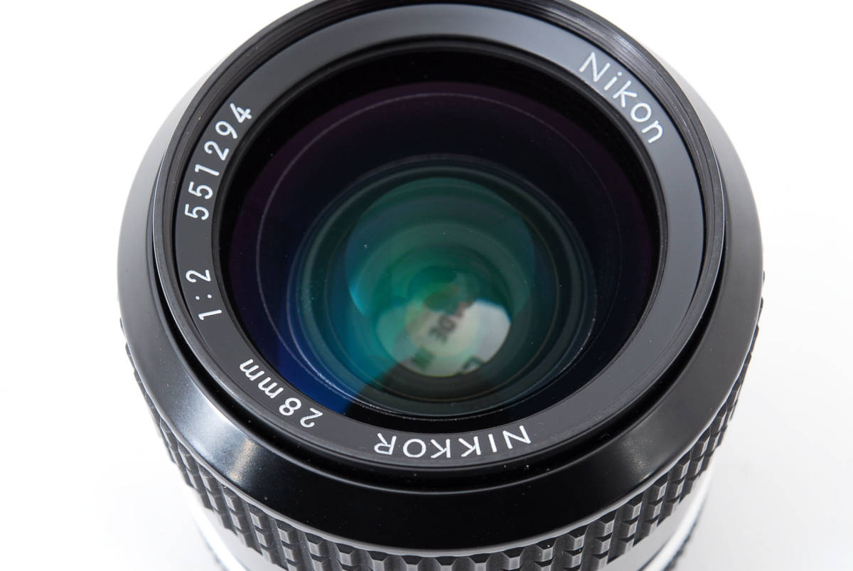 ニコン Nikon Ai NIKKOR ニッコール 28mm F2 28mm Nikon Nikkor DSLR Lenses ☆良品☆