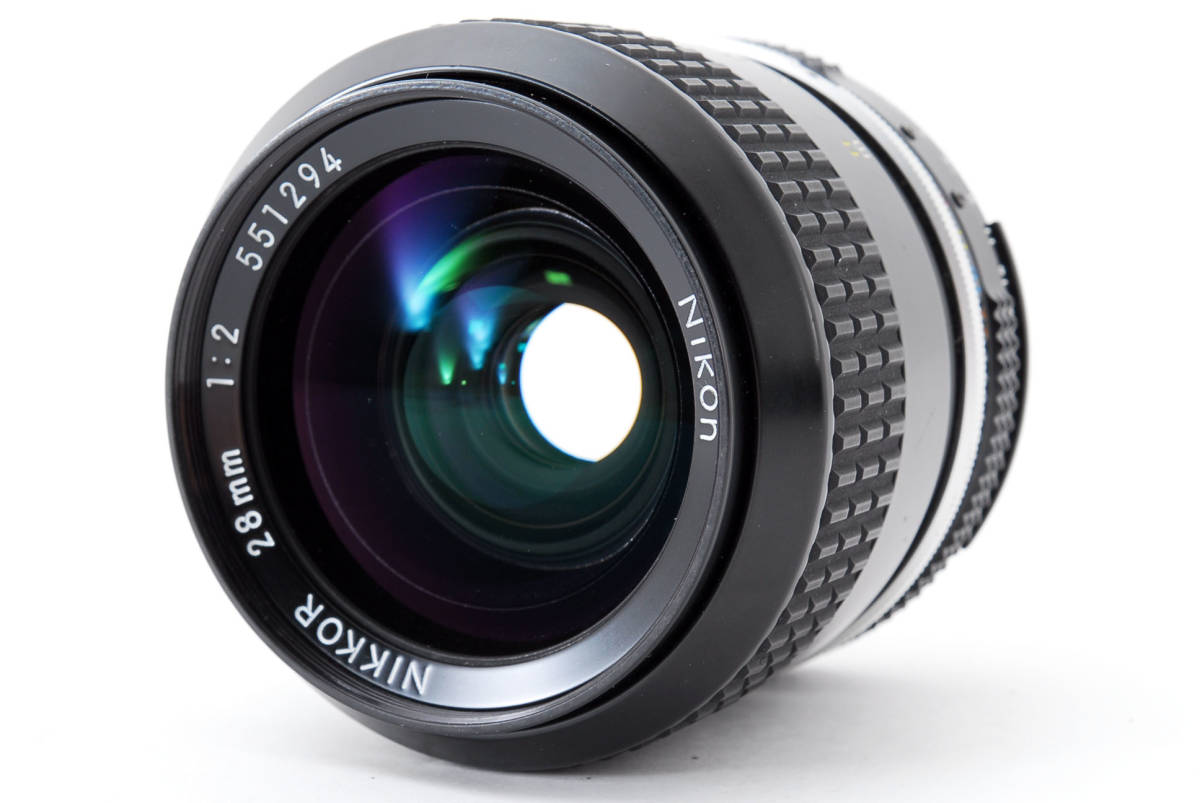 ニコン Nikon Ai NIKKOR ニッコール 28mm F2 28mm Nikon Nikkor DSLR Lenses ☆良品☆