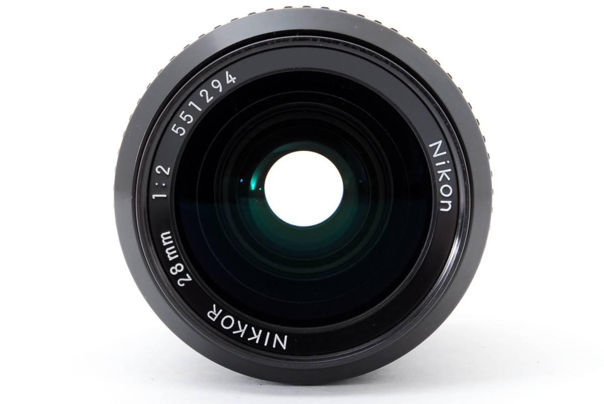 ニコン Nikon Ai NIKKOR ニッコール 28mm F2 28mm Nikon Nikkor DSLR Lenses ☆良品☆