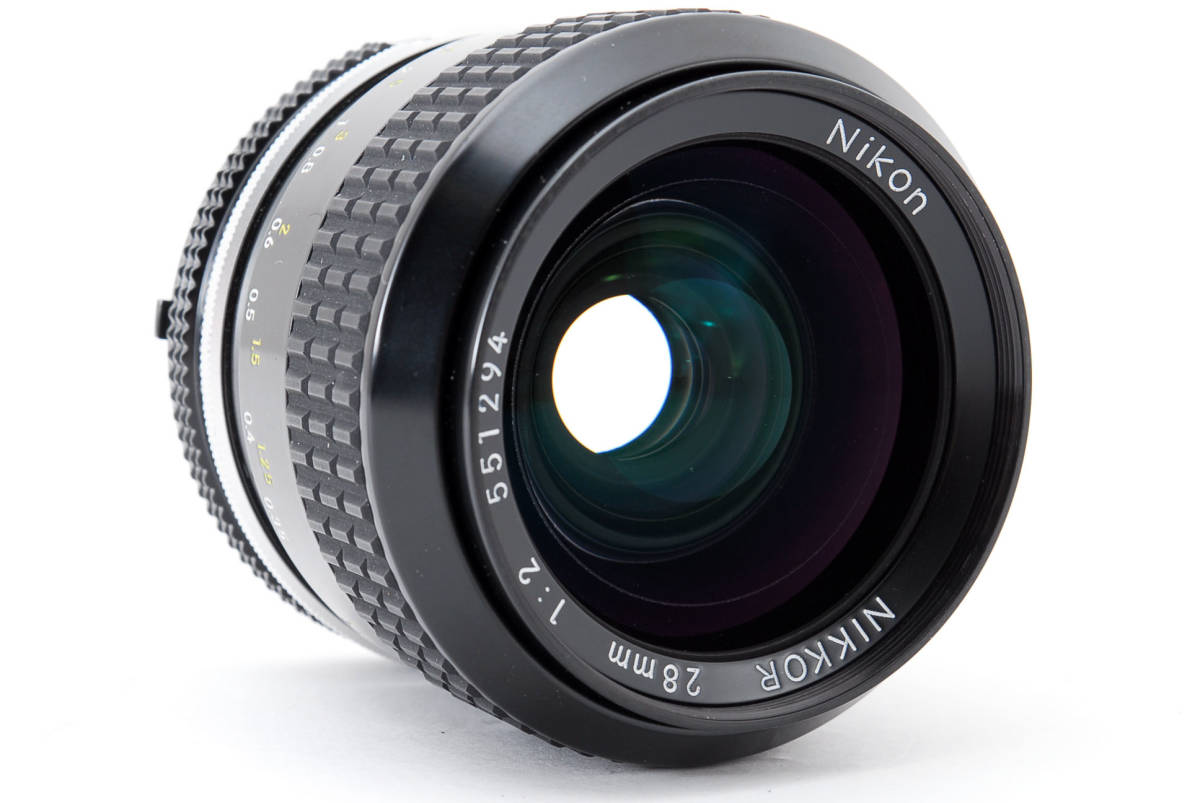 ニコン Nikon Ai NIKKOR ニッコール 28mm F2 28mm Nikon Nikkor DSLR Lenses ☆良品☆