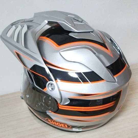 SHOEI ホーネットシルバー・オレンジ