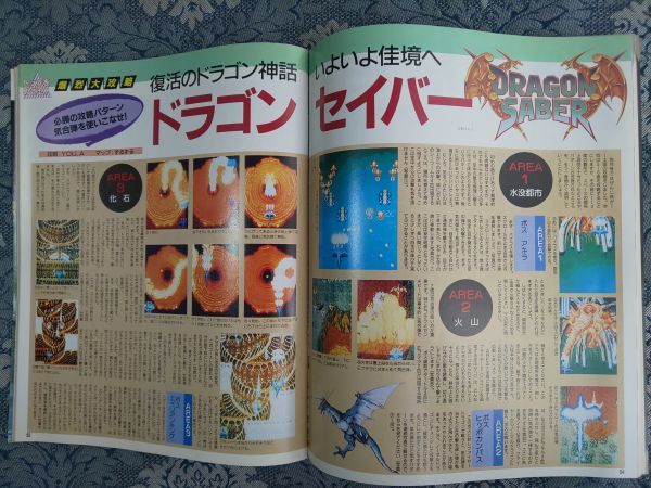 226/月刊ゲーメスト GAMEST 1991年3月号 No.55 ドラゴンセイバー  