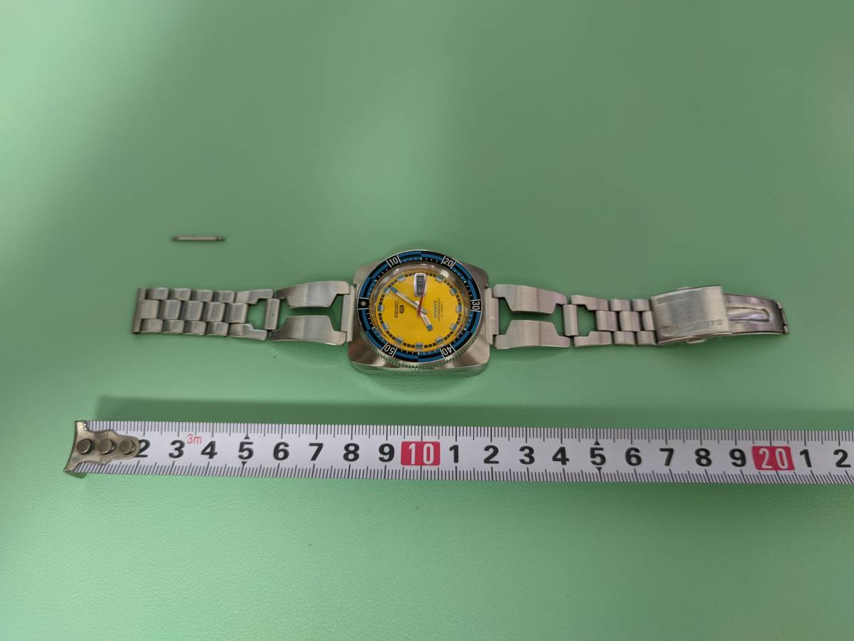 稼働品 SEIKO セイコー 5 SPORTS ファイブスポーツ 7S36-008A SBSS021 