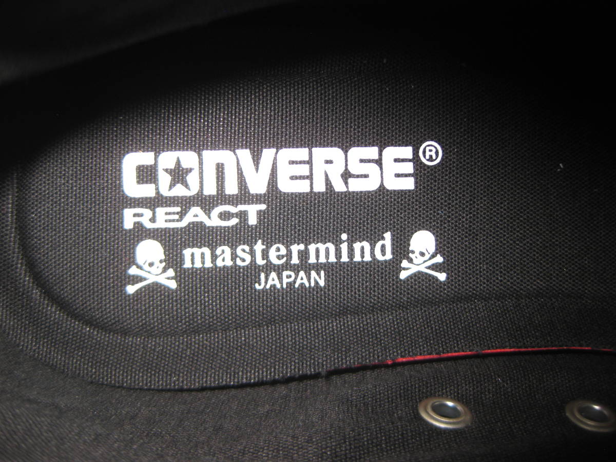 MASTERMIND×CONVERSE Chuck Taylor US8(26.5cm) 新品 マスターマインド×コンバース チャックテイラー Converse mastermind x Z × White