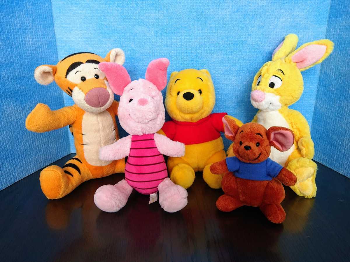 【人気定番，2026】 ディズニーリゾート限定 くまのプーさん ティガー ピグレット ルー ラビット 5点セット ぬいぐるみ フィギュア カンガルー(くまのプーさん)｜売買されたオークション情報、yahooの商品情報 くまのプーさん