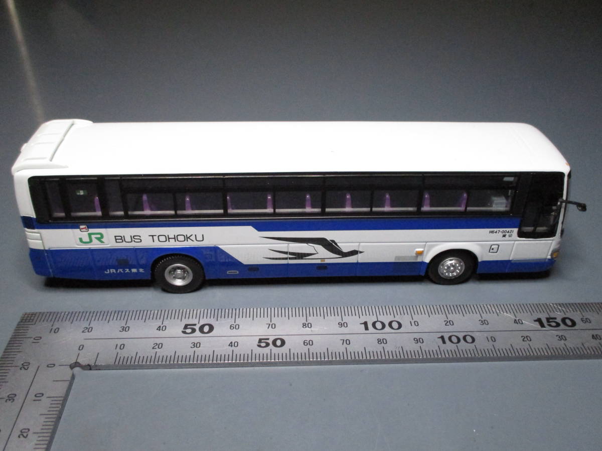 CLUB BUSRAMA 1/76 日野 セレガR FD JRバス東北 貸切車 箱なし 中古