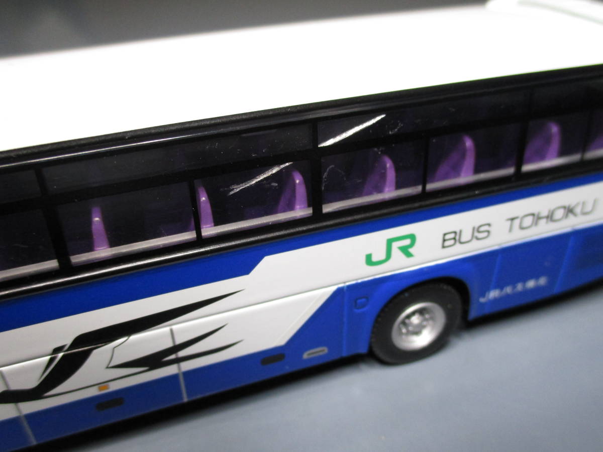 CLUB BUSRAMA 1/76 日野 セレガR FD JRバス東北 貸切車 箱なし 中古