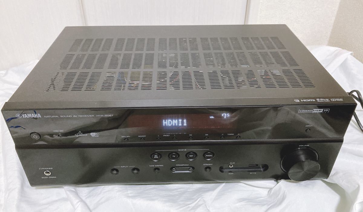 YAMAHA HTR-5067 AVレシーバー アンプ 音響機材 ヤマハ 【動作品】 HTR