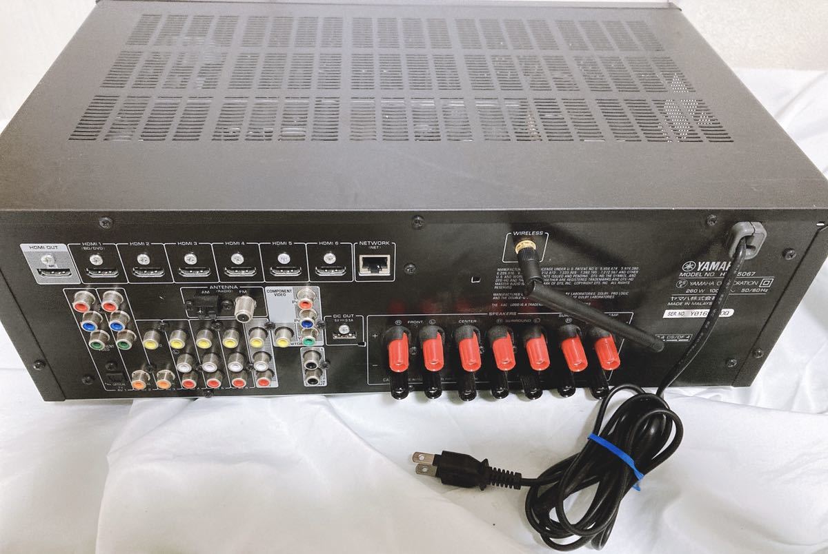 YAMAHA HTR-5067 AVレシーバー アンプ 音響機材 ヤマハ 【動作品】 HTR
