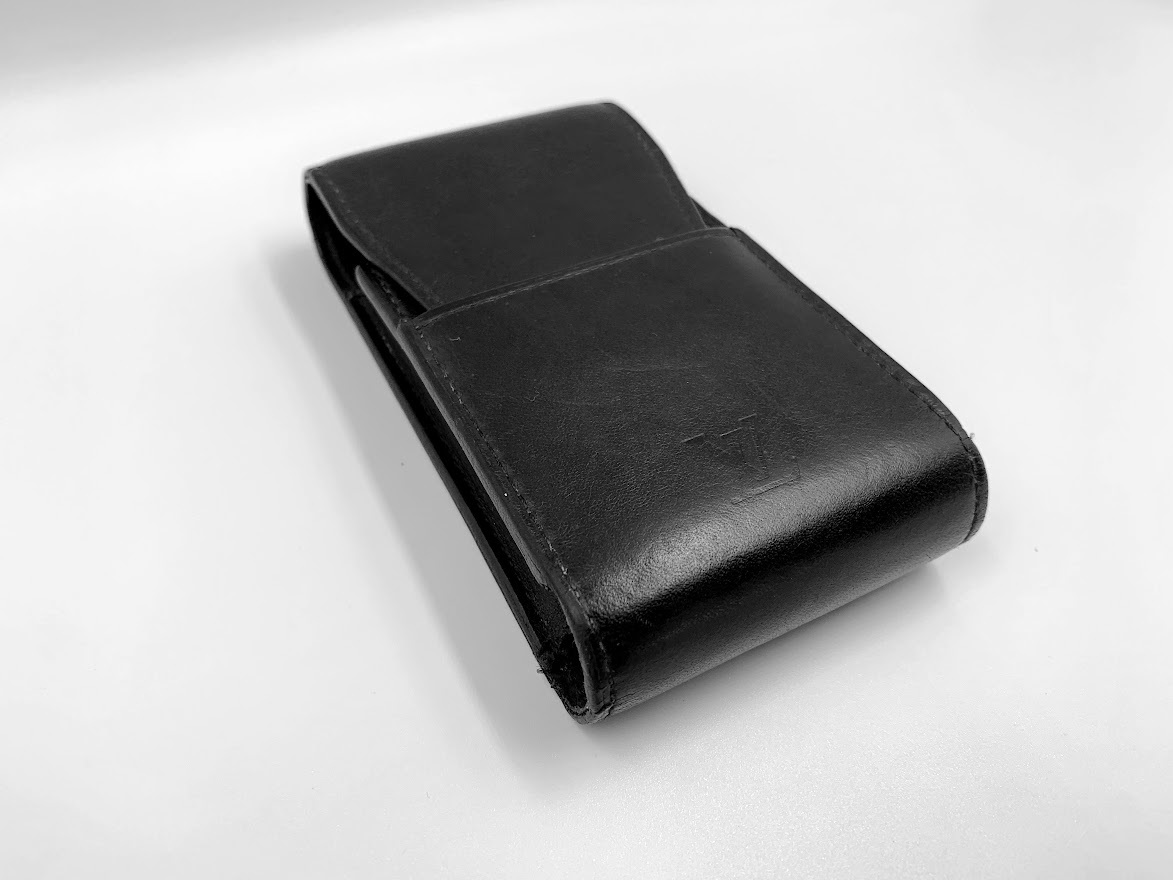 LOUIS VUITTON ルイヴィトン シガレットケース ダミエ ブラック ☆元箱＆専用袋付き！LOUIS VUITTON ルイヴィトン シガレットケース