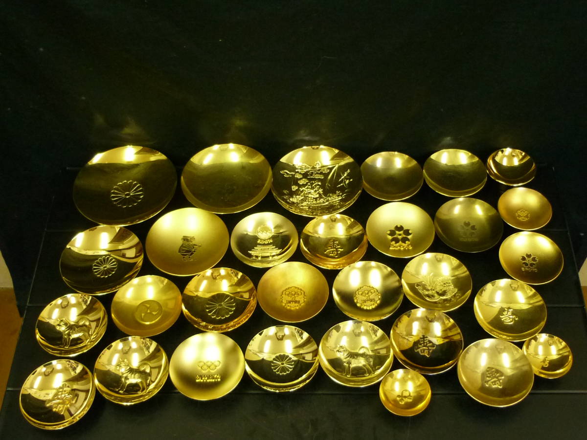 ☆金杯 24KGP CACTUS-GOLD 鍍金 色々まとめて30点 2.3kg(金製)｜売買
