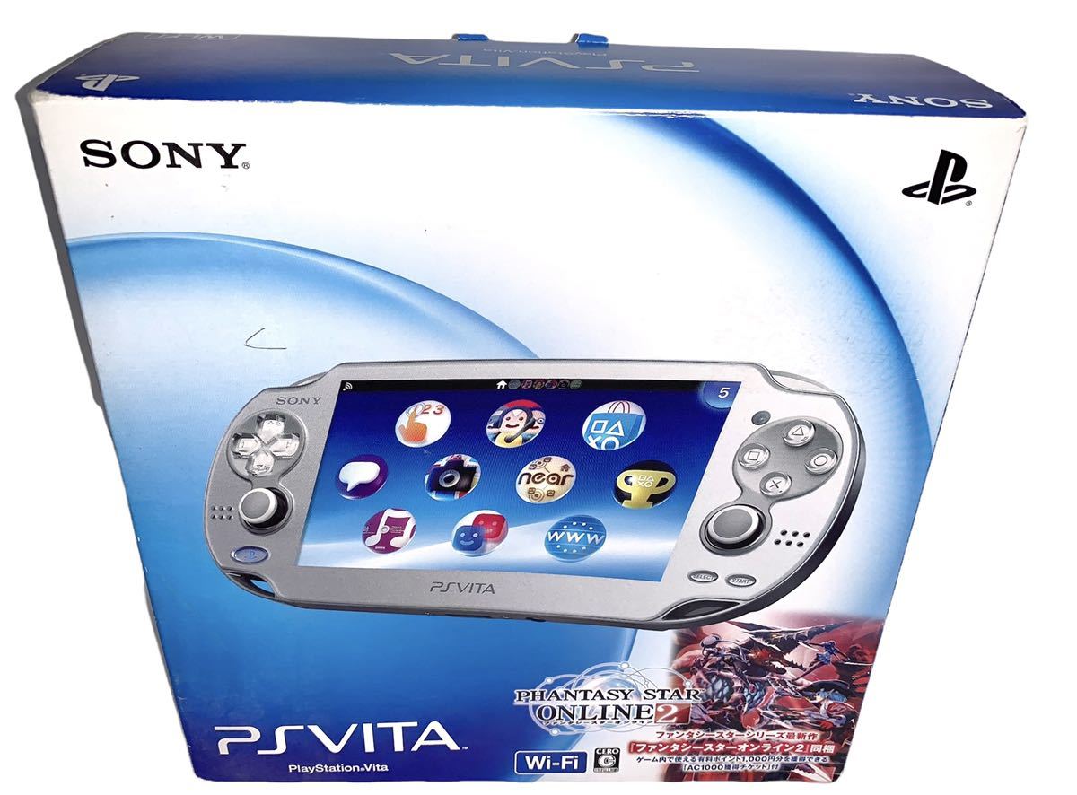 正規品，人気SALE 極 PlayStation Vita Wi-Fiモデル アイス シルバー(PS Vita本体)｜売買されたオークション情報、yahooの商品情報をアーカイブ公開 - オークファン PS Vita本体