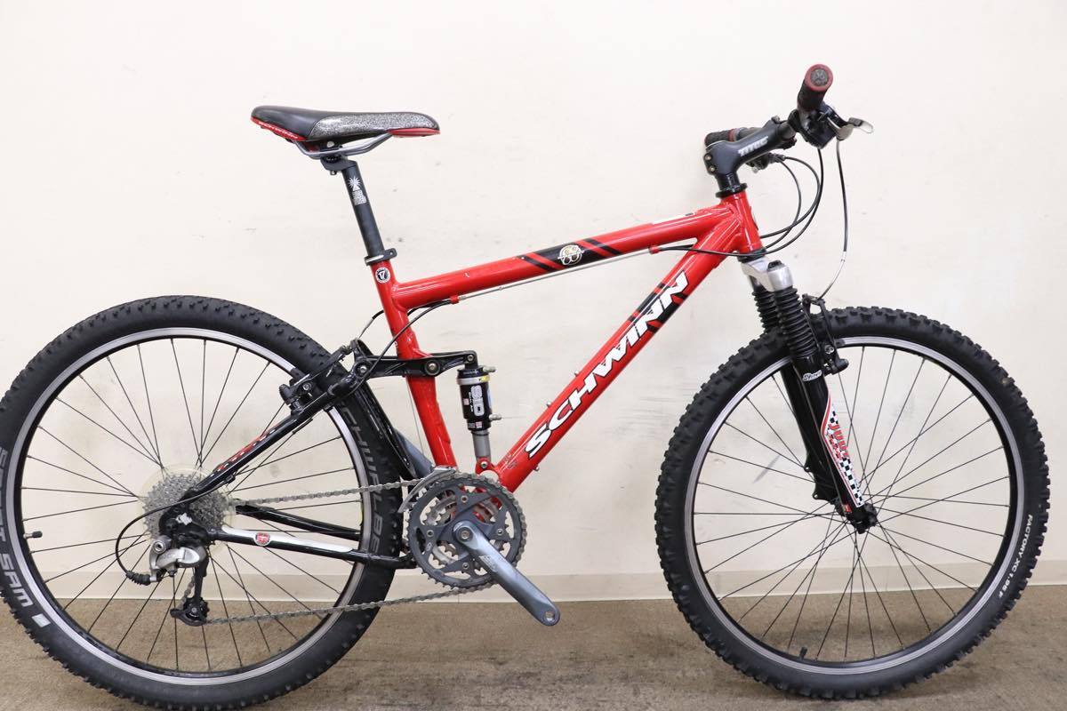 □SCHWINN シュイン rocket 88 26インチ フルサス SHIMANO 3X9S サイズ 