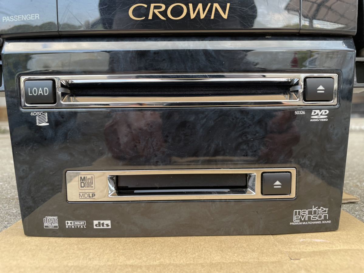 18 クラウン オーディオ ゼロクラウン マークレビンソン DVD・MDデッキ