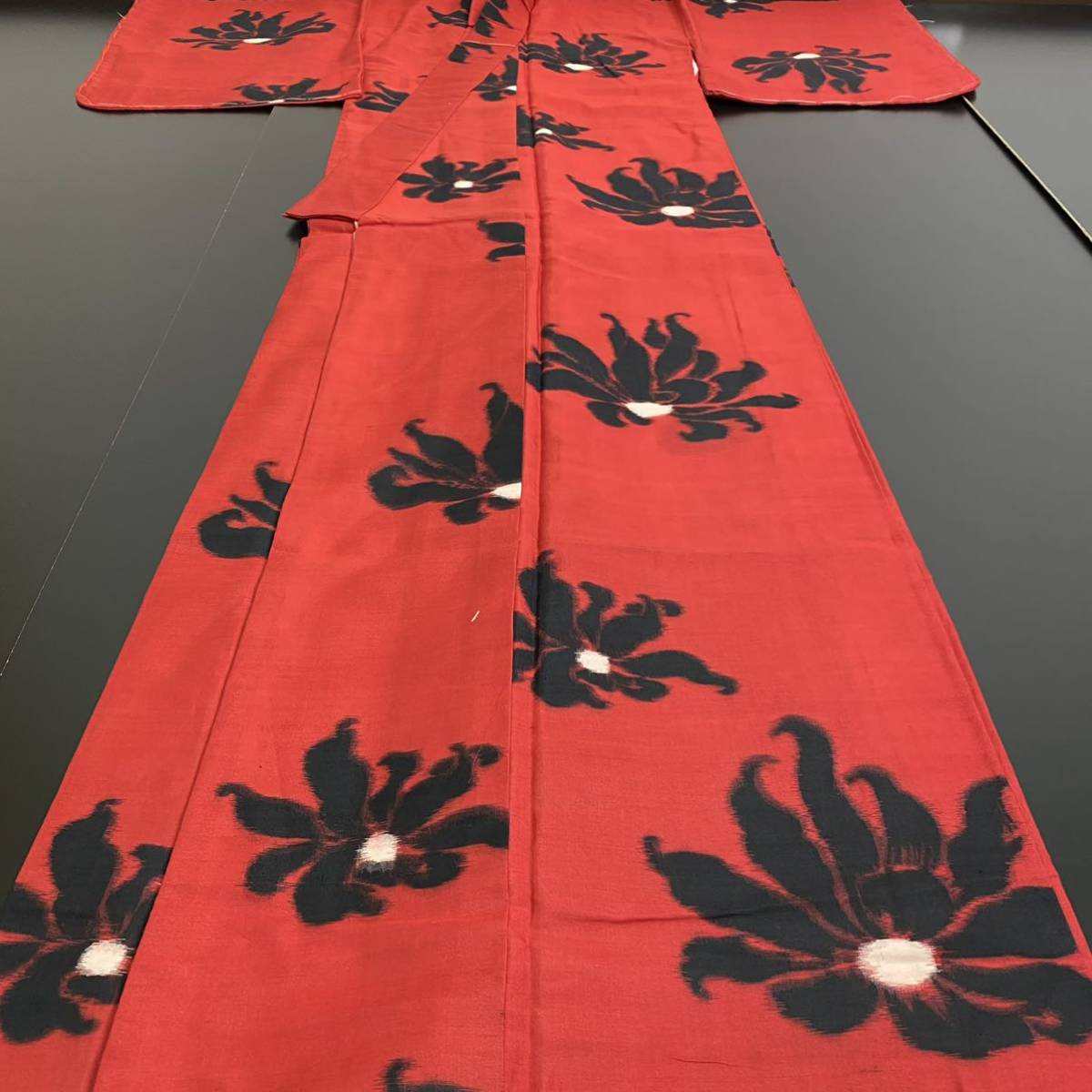 月うさぎ( ・×・)187◇全部かわいい草花柄 銘仙の着物24点◇全て正絹 