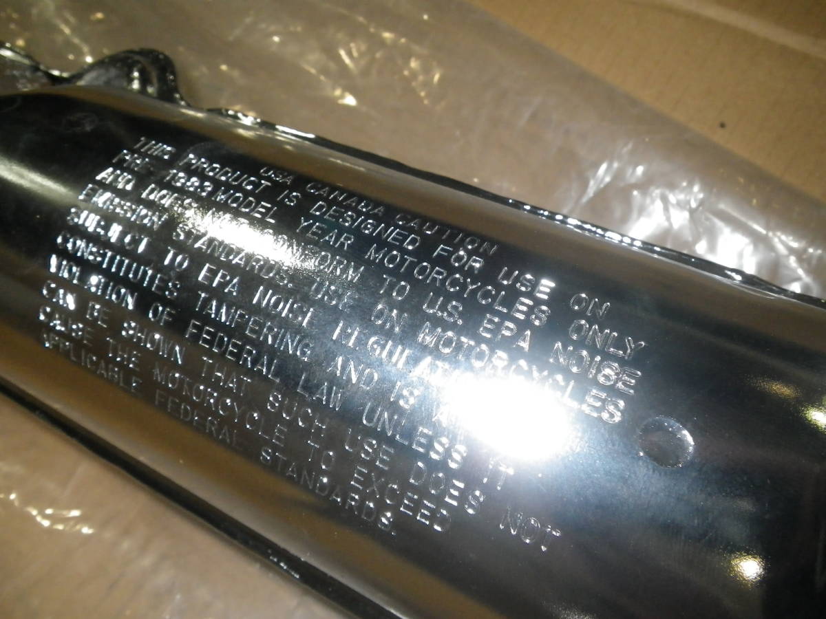 CB750Four 純正マフラー HM300新品4本SET カナダコーション(マフラー 