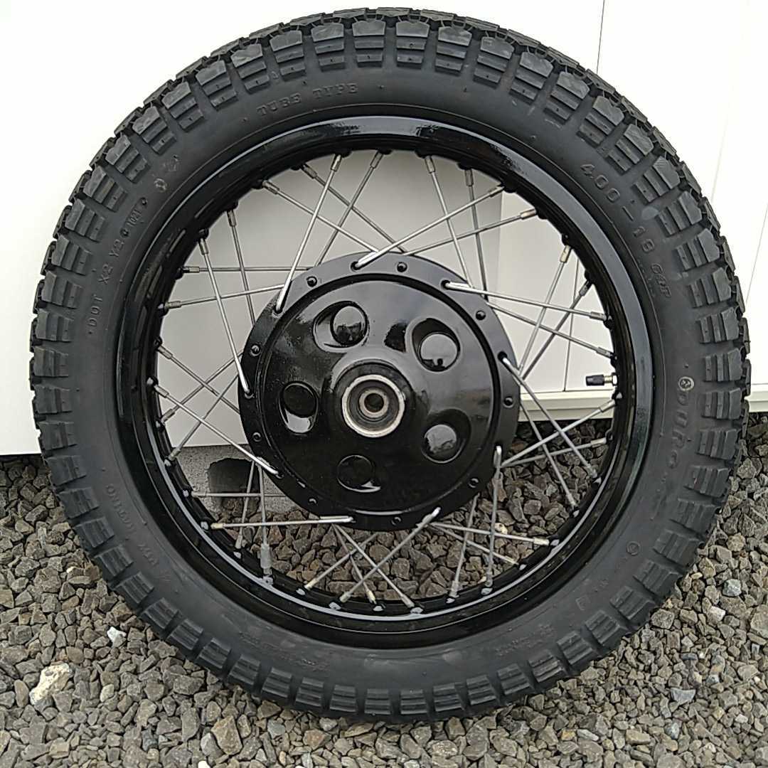 sr400 最も安い フロントホイールタイヤ 4.00-18 SR400 4型 フロント