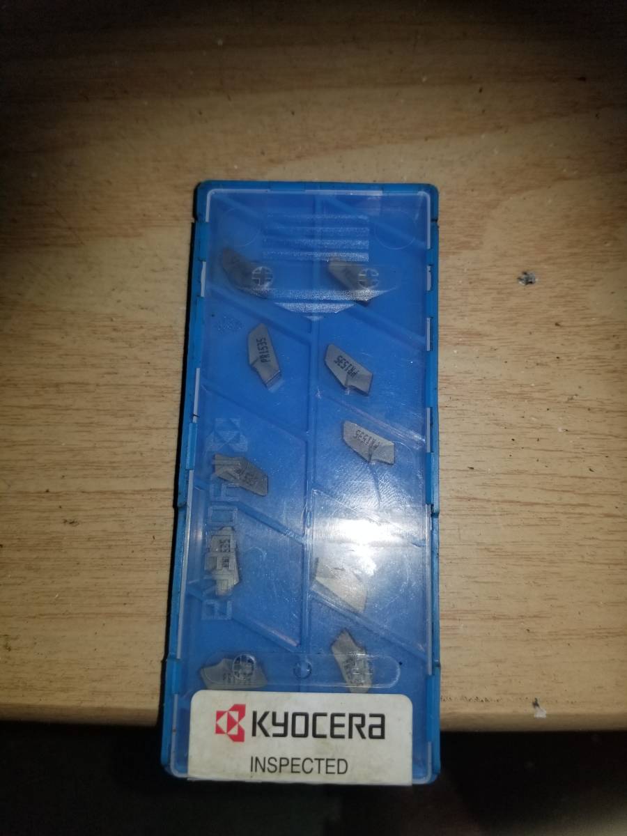 値下げ　最終出品　激安　送料無料　新品　未使用　KYOCERA　京セラ　nc 旋盤　溝　ミゾ　チップ　TKN4