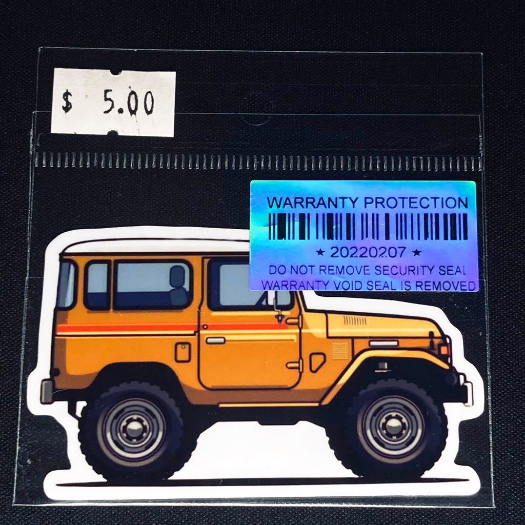 輸入品 旧車 ステッカー ランドクルーザー 40 / ランクル40 ランクル