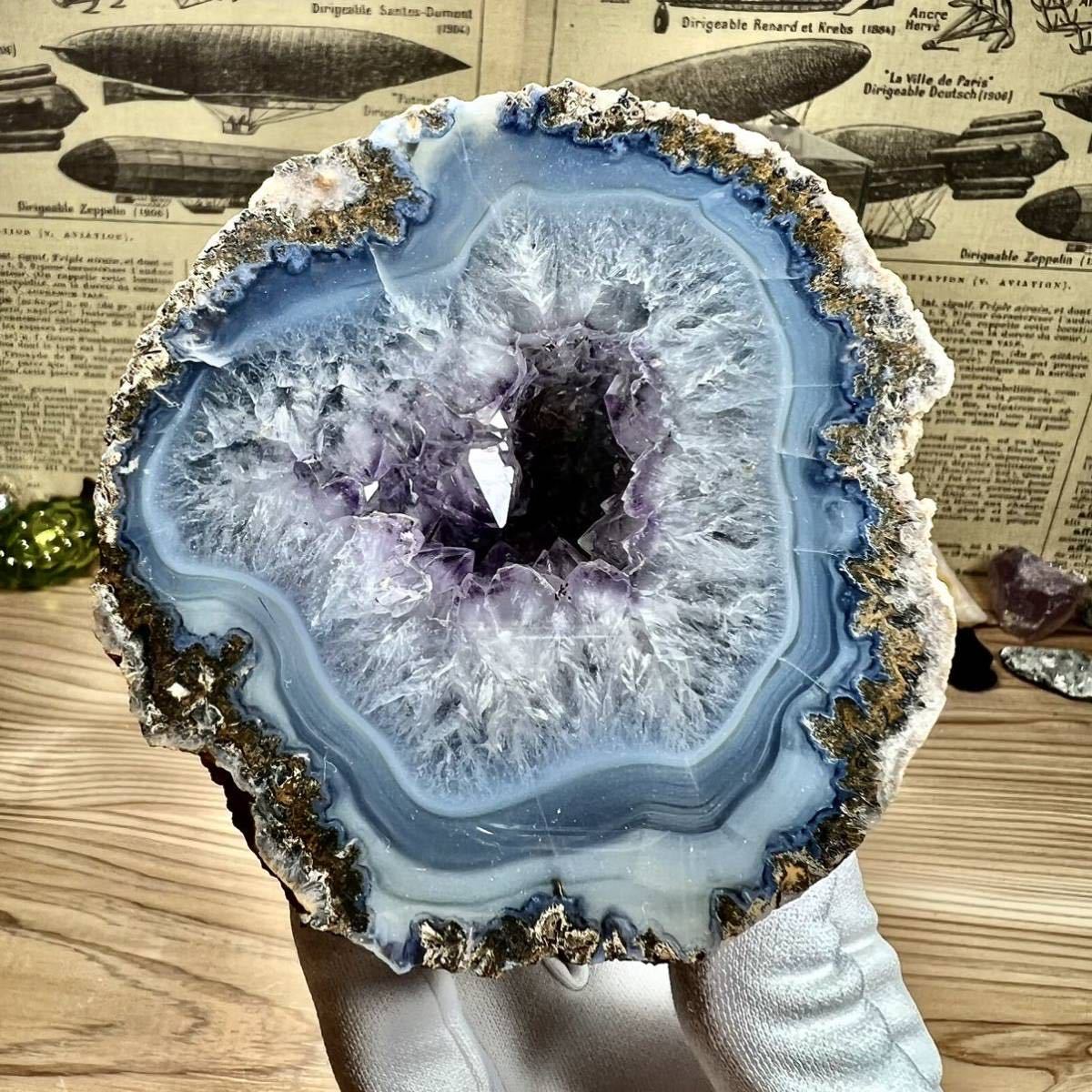 ブラジル産 天然石 アメジスト 結晶 クラスター ドーム 【公式通販】