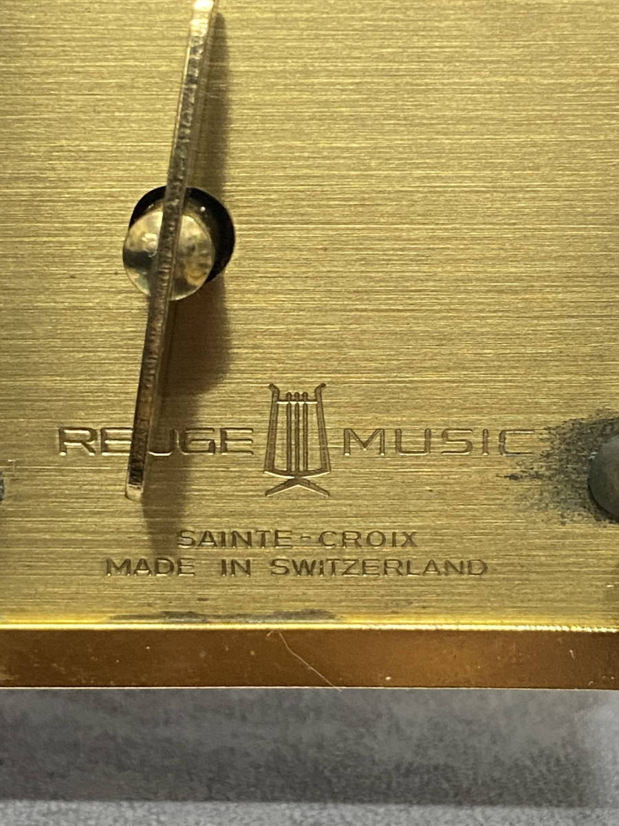 〇R88 動作確認済み スイス製 REUGE MUSIC 「シンギングバード