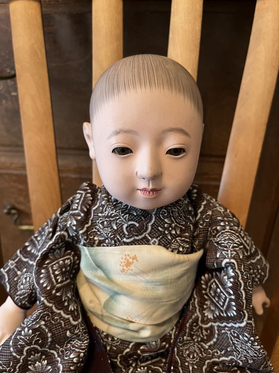 市松人形 光龍斎 日本人形 男の子(市松人形)｜売買されたオークション