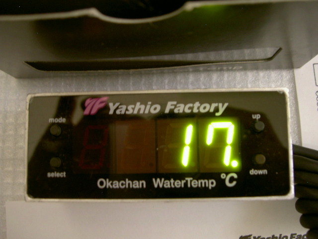 ヤシオファクトリー 岡ちゃんウォーターテンプ 水温 電圧 点火時期 岡 