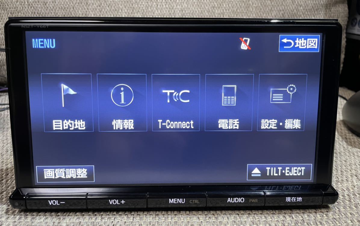 ☆美品☆ トヨタ純正 9インチ NSZT-Y66T ナビ フルセグ T-connect HDMI 