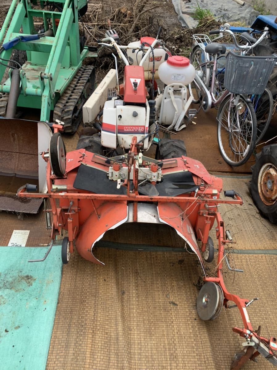 部品取り 中古品 三菱 耕運機 MM115 マルチャー 管理機【引き取り限定 部品取り 中古品 三菱 耕運機 MM115 マルチャー 管理機【引き取り限定