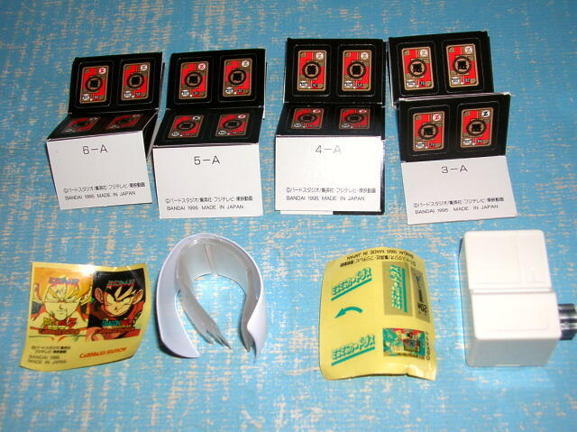 5095新品 ミニミニカードダス ドラゴンボール パート2 6種セット