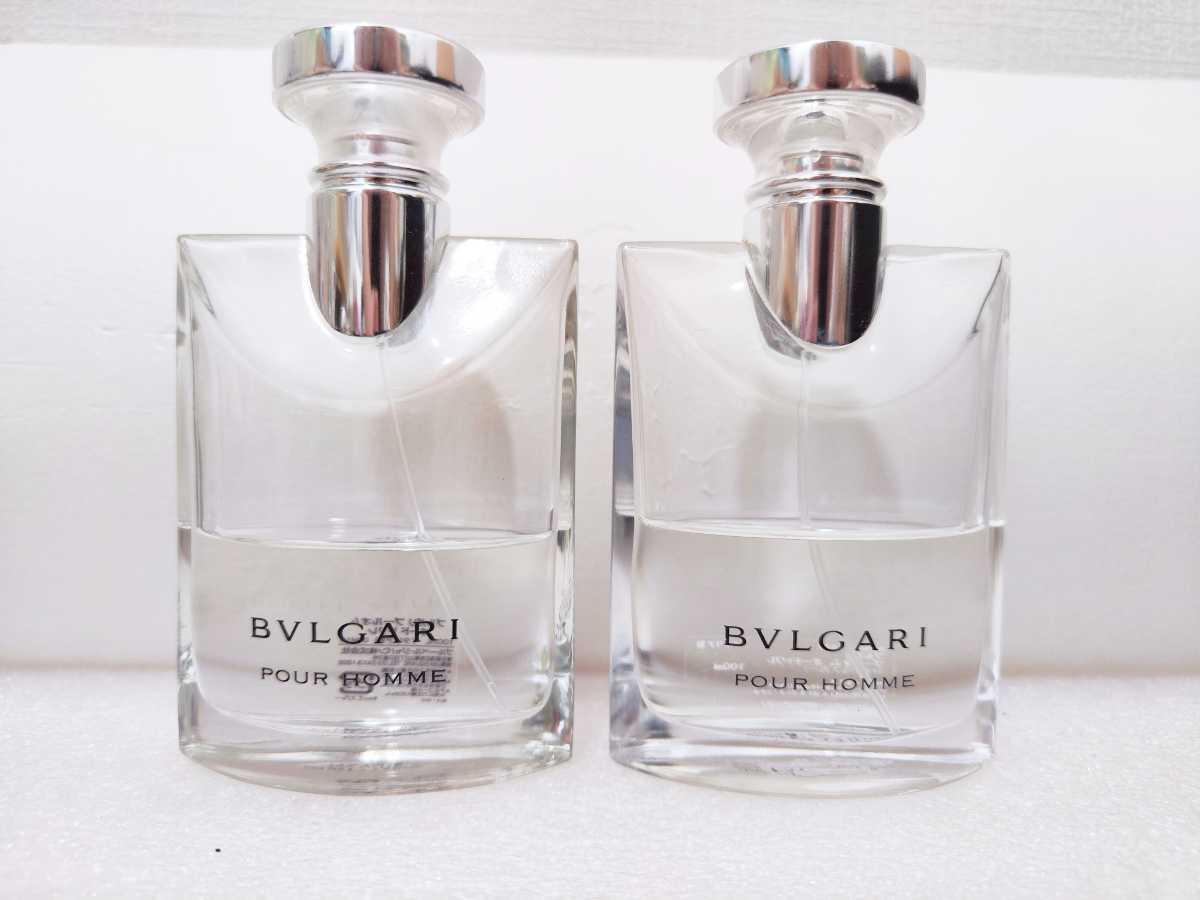 BVLGARI POUR HOMME edt 100ml + 30ml 2点 BVLGARI Pour Homme 100ml 2