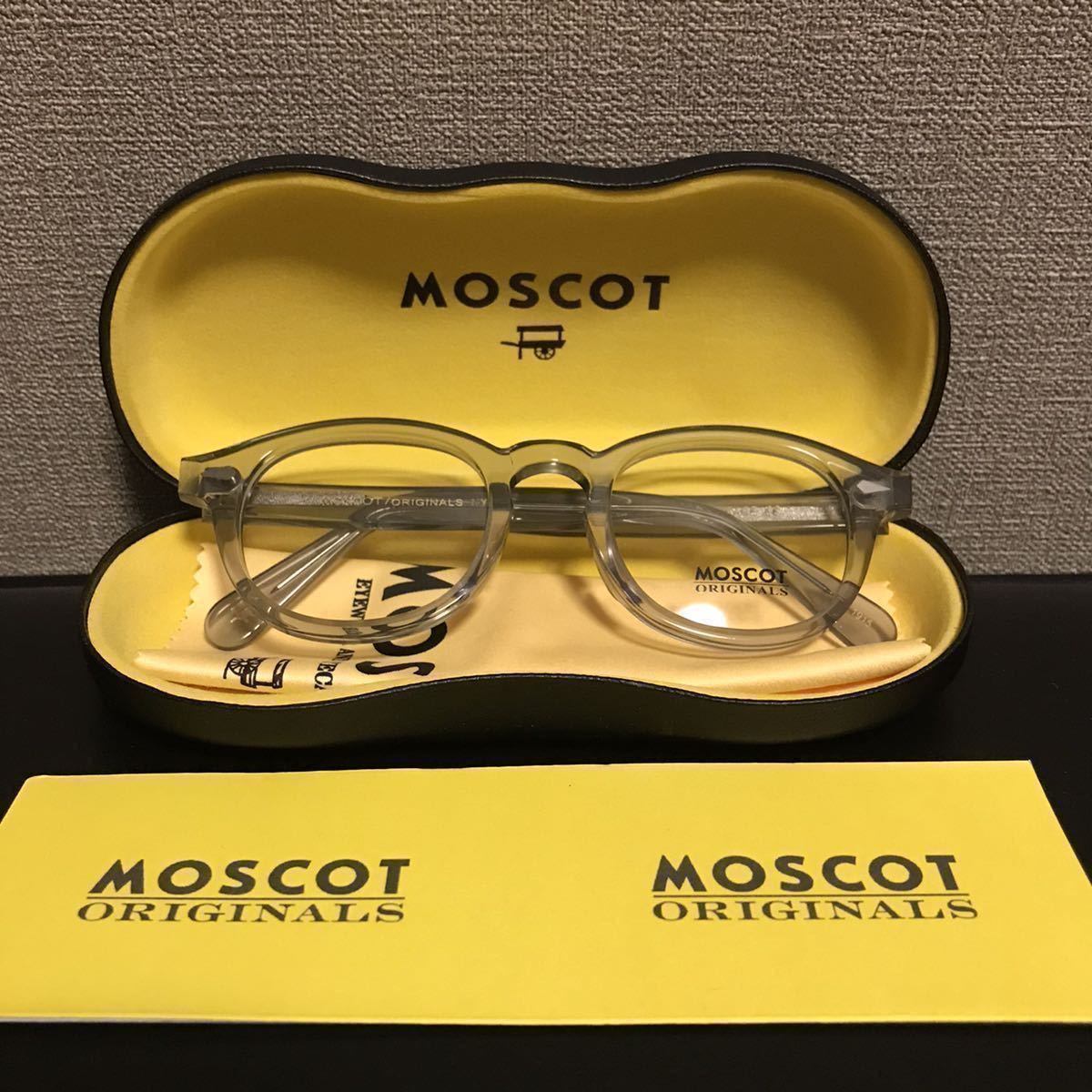 MOSCOT LEMTOSH サイズ 49 col. SAGEモスコット レムトッシュ 伊達 