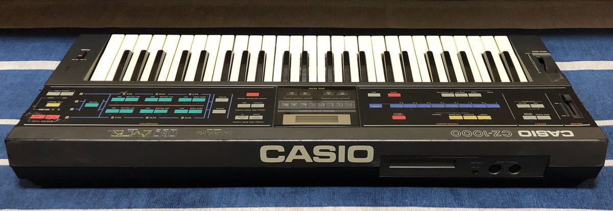 動作品】CASIO カシオ CZ-1000 キーボード シンセサイザー 