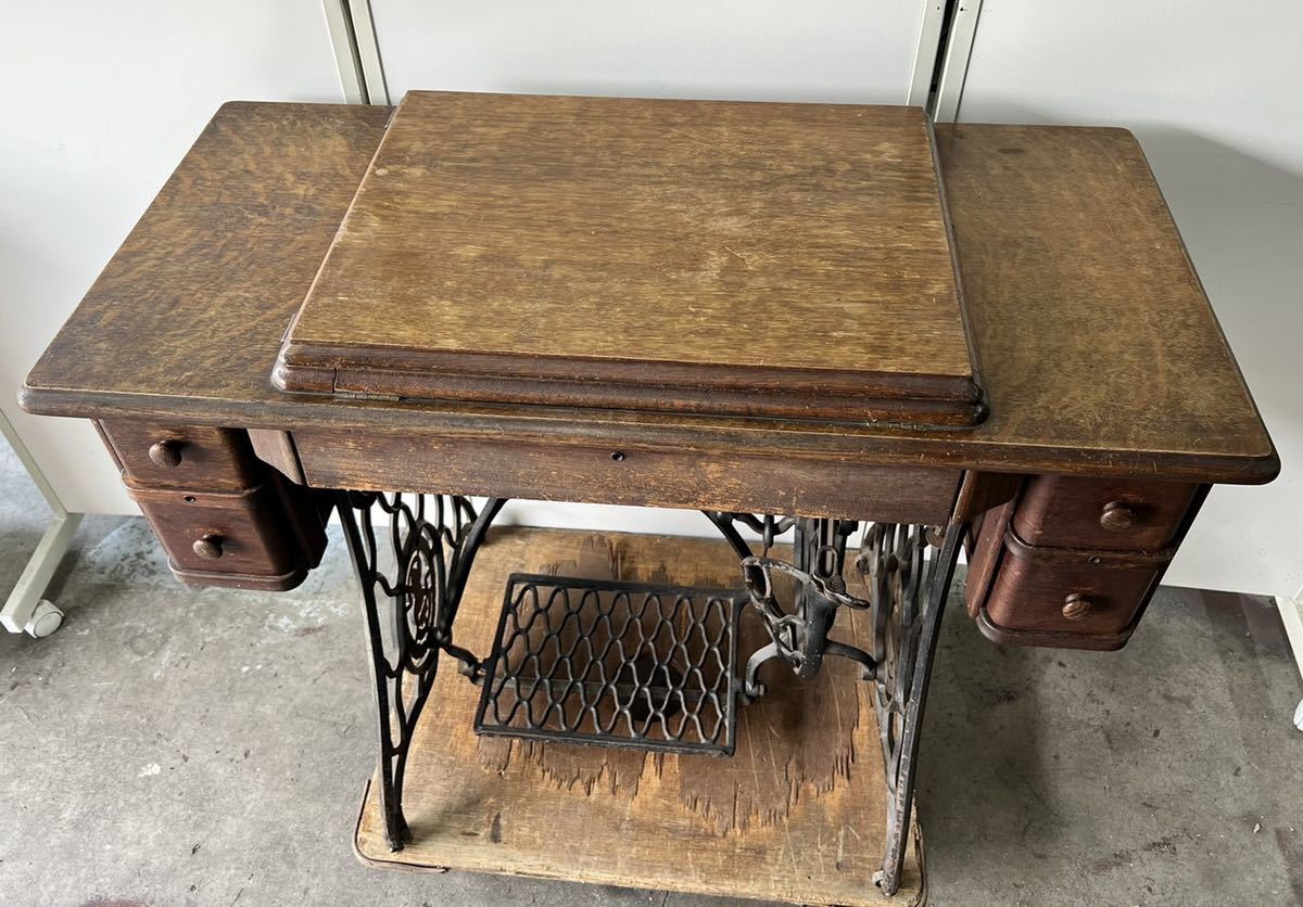 SINGER製 足踏みミシン 191U 通電○ レトロ レトロ アンティーク