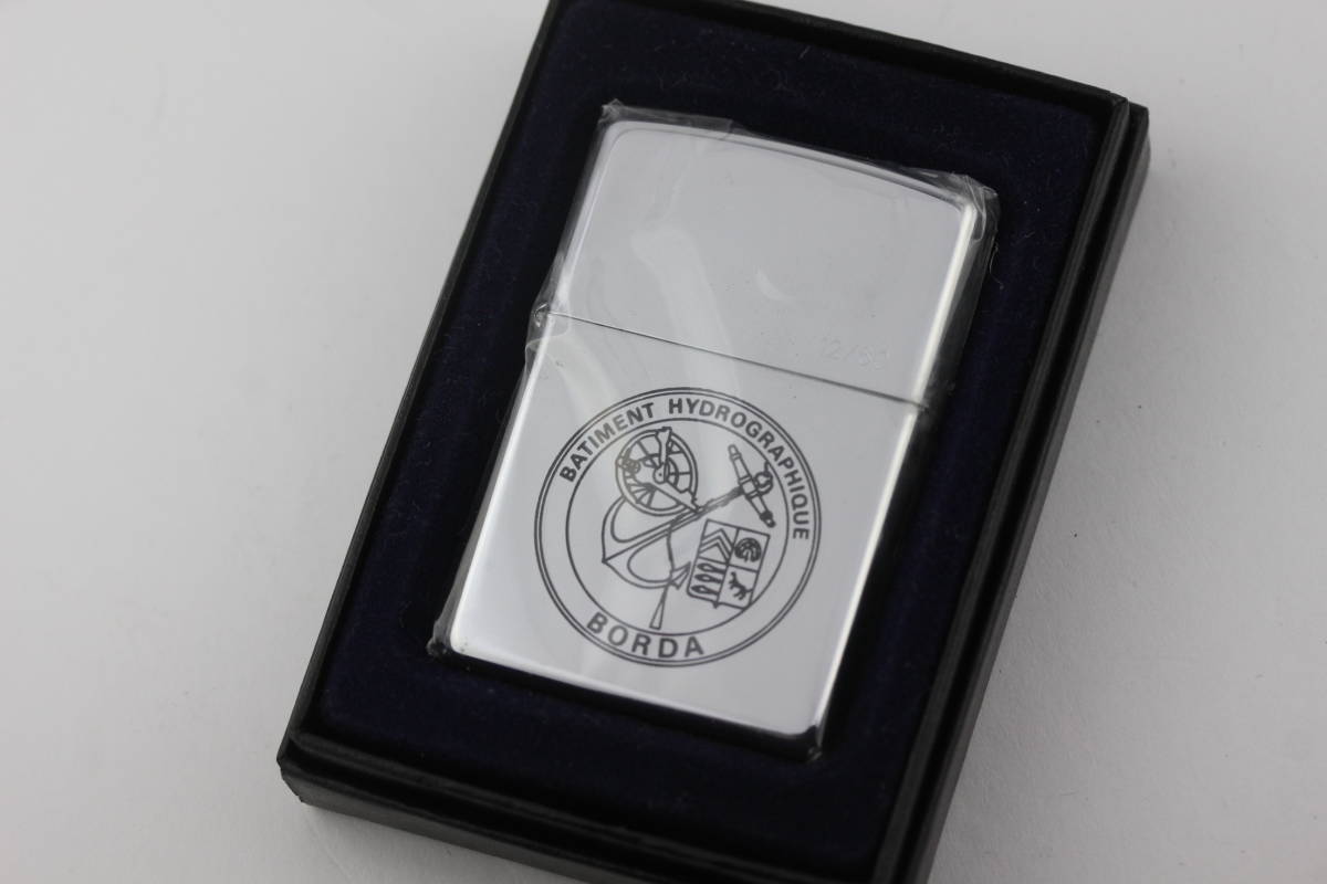 未使用品 Zippo BATIMENT HYDROGRAPHIQUE BORDA 1998年 ジッポー ライター